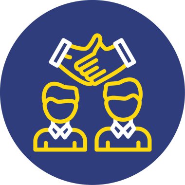 iş simgesi vektör illüstrasyonu