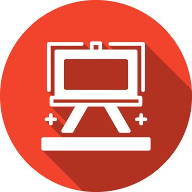 vektör lcd simgesi illüstrasyonu