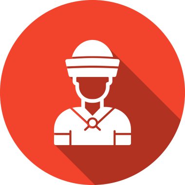 İnsan avatarı. Basit tasarım