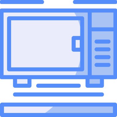 bilgisayar elektroniği simgesi ana hat biçiminde