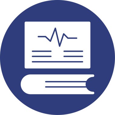 Rapor ver. Web simgesi basit illüstrasyon