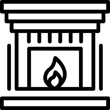 ateş gazı simgesi ana hatlarıyla