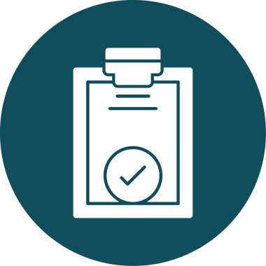 Tıbbi bir simgenin vektör illüstrasyonu