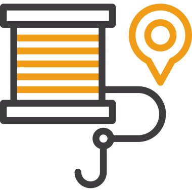 konum gezinme konumu simgesi doldurulmuş ana hat biçimi