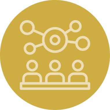 İnsanlar. Web simgesi basit tasarım