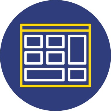 seo modern simgesinin vektör illüstrasyonu