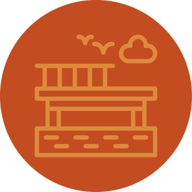 Modern b 'nin vektör illüstrasyonu eksik simgesi