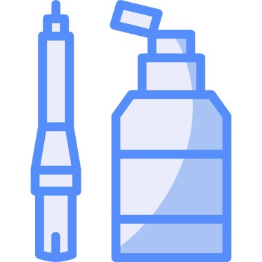 Şişe. Web simgesi basit tasarım