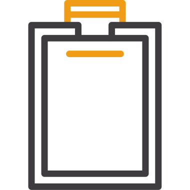 Pano simgesinin vektör illüstrasyonu