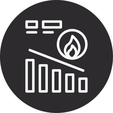 Simge vektör resimlemesini ateşle