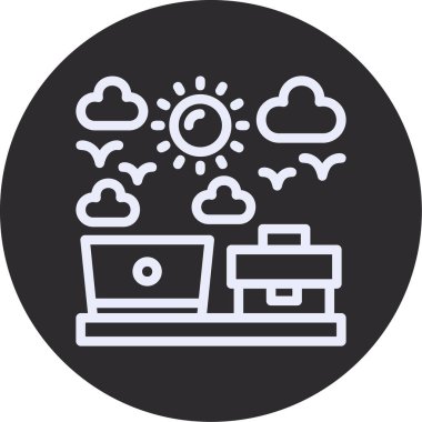 Bulut deposu. Basit tasarım