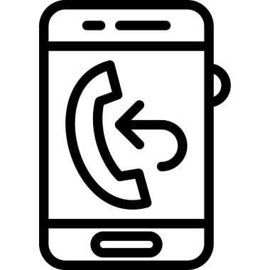 Çağrı merkezi simgesine sahip akıllı telefon, özet biçimi