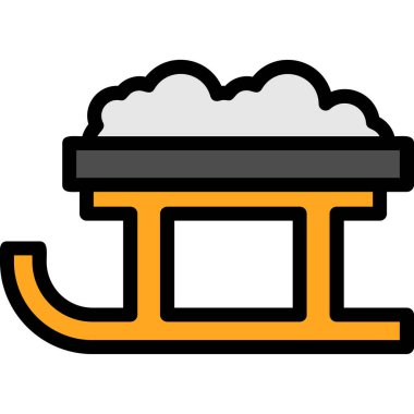 Yemek. Web simgesi basit illüstrasyon