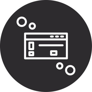 seo modern simgesinin vektör illüstrasyonu