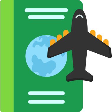 Uçuş bileti simgesi