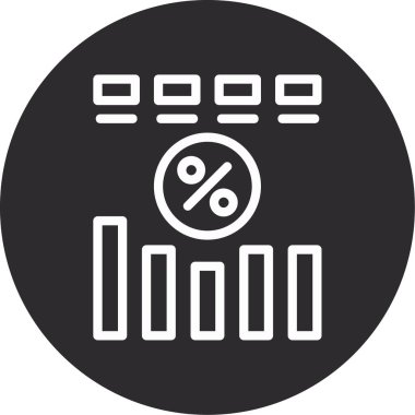 seo modern simgesinin vektör illüstrasyonu