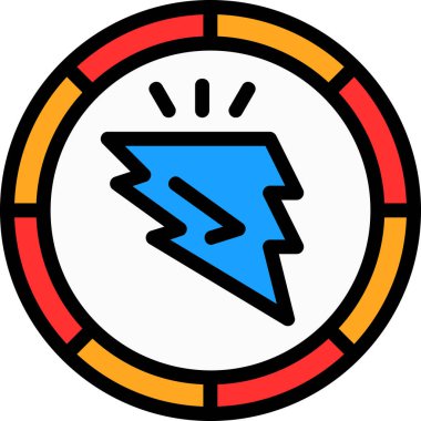 güç enerjisi elektrik simgesi