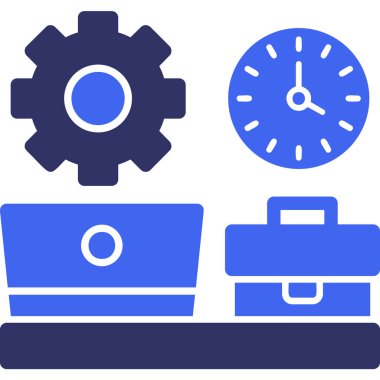 dişli ayarları web simgesi, vektör illüstrasyonu