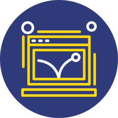 Kitap. Web simgesi basit illüstrasyon