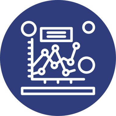 Analizler. Web simgesi basit tasarım