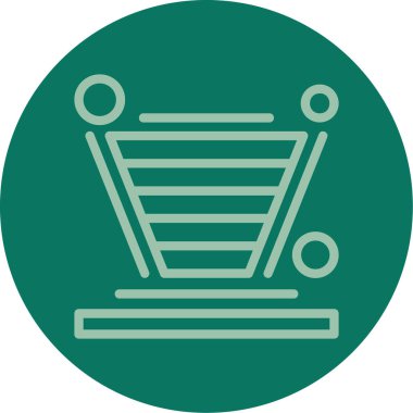 Eşsiz kart vektör çizgisi simgesi