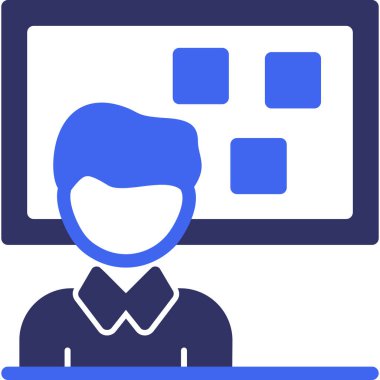 video simgesi, vektör illüstrasyonu