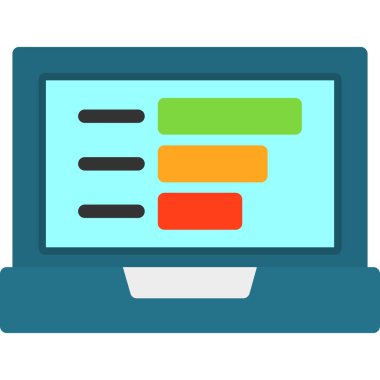 Web simgesi vektör illüstrasyonu