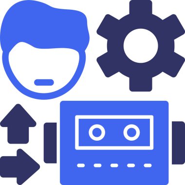 radyo oynatıcı vektör simgesi