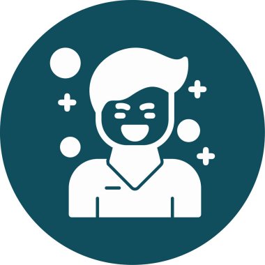 man simgesi vektör illüstrasyonu