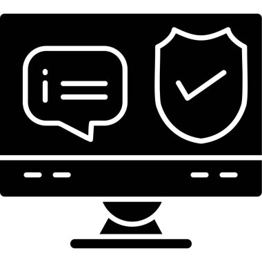 İleti simgesi çizimi olan dizüstü bilgisayar