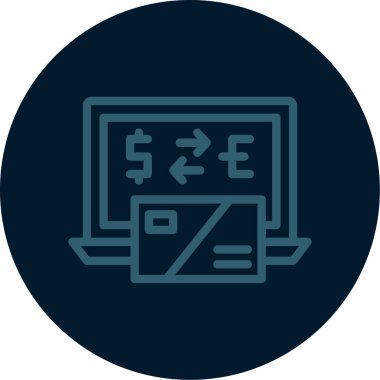 seo modern simgesinin vektör illüstrasyonu