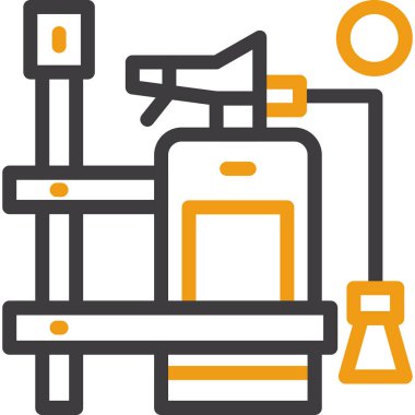 duş ikonu vektör illüstrasyonu