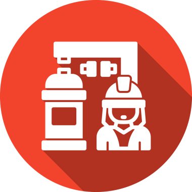 Modern simgenin vektör illüstrasyonu