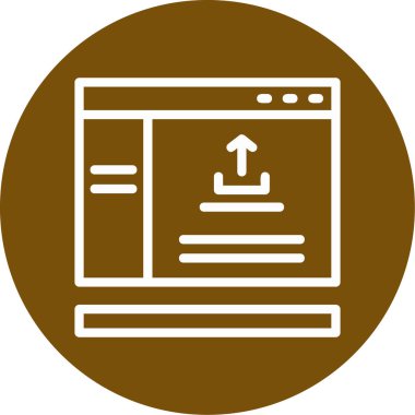 Vektör illüstrasyonu, seo ve web simgesi