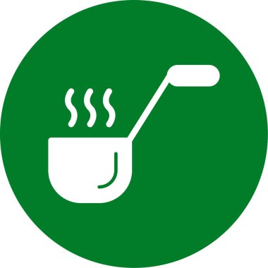 Kahve. Web simgesi basit illüstrasyon
