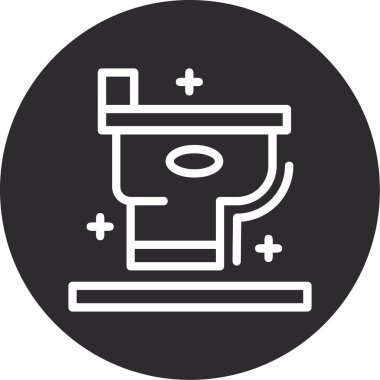 Modern b 'nin vektör illüstrasyonunda tıbbi simge eksikliği