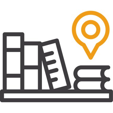 Harita işaretleyici. Basit tasarım