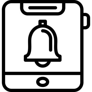 telefon simgesi, vektör illüstrasyonu