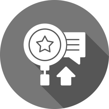 seo modern simgesinin vektör illüstrasyonu