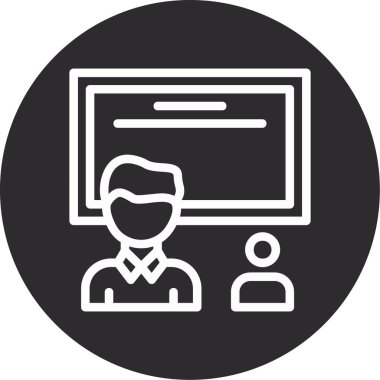 Web tasarım ikonu vektör illüstrasyonu