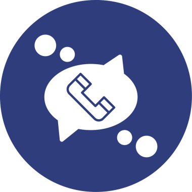 Telefon simgesi vektör illüstrasyonu