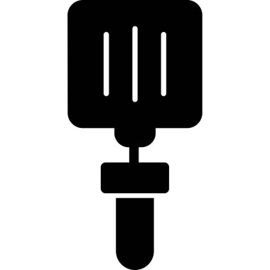 Dondurma. Web simgesi vektör illüstrasyonu