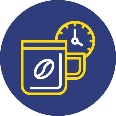 vektör kahve bardağı simgesi