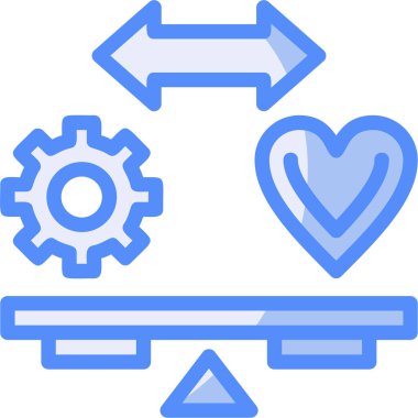Aşk. Web simgesi basit illüstrasyon