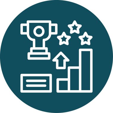 Modern simgenin vektör illüstrasyonu