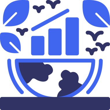 Basit vektör illüstrasyon iş kavramı