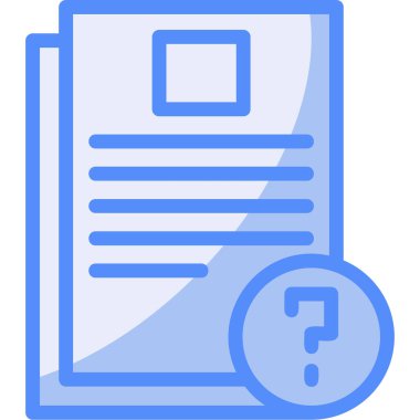 belge kağıt dosya simgesi doldurulmuş özet biçimi