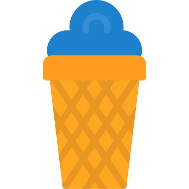 dondurma vektör simgesi