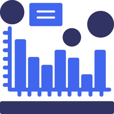 Analizler. Web simgesi basit tasarım