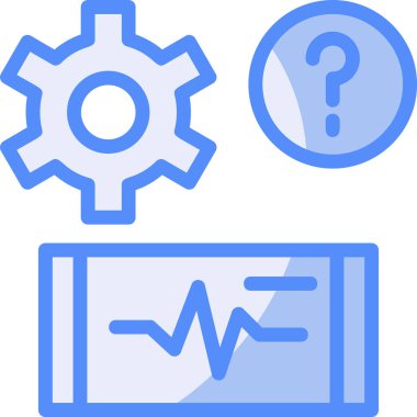 iş yönetimi simgesi vektör illüstrasyonu